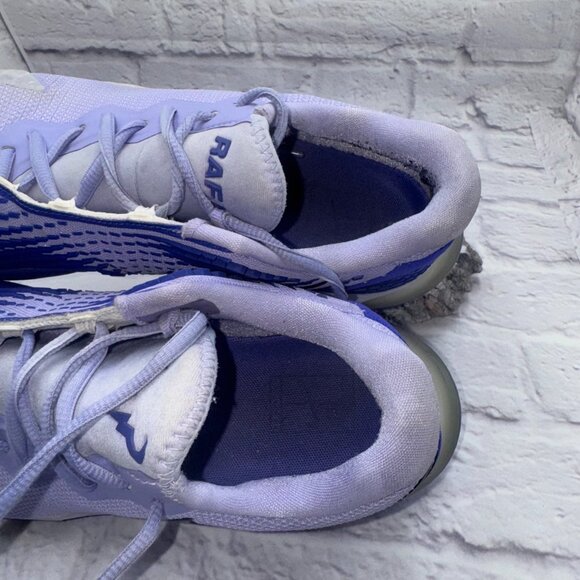 Nike Mens Size 8.5 Air Zoom Rafa Vapor Cage 4 Purple Tennis Shoes CD0424-500 - Picture 11 of 12